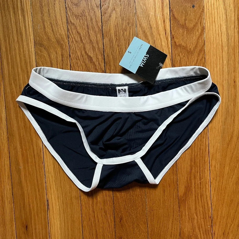 NWT N2N BodyWear FC20 Freedom Bikini - Navy (Size Small) - Picture 2 of 5